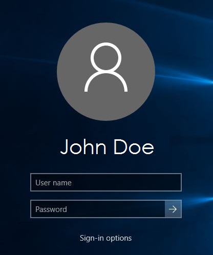 windows login